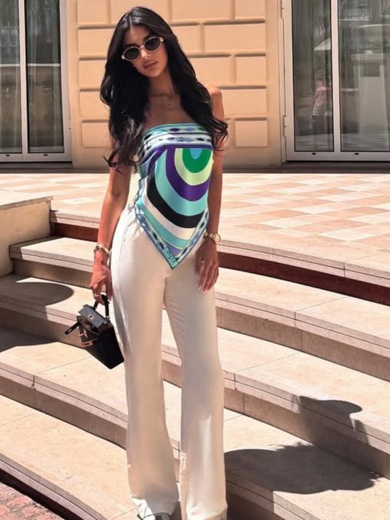 Emilio Pucci Tops - Pucci Triangular Scarf Top | NWT